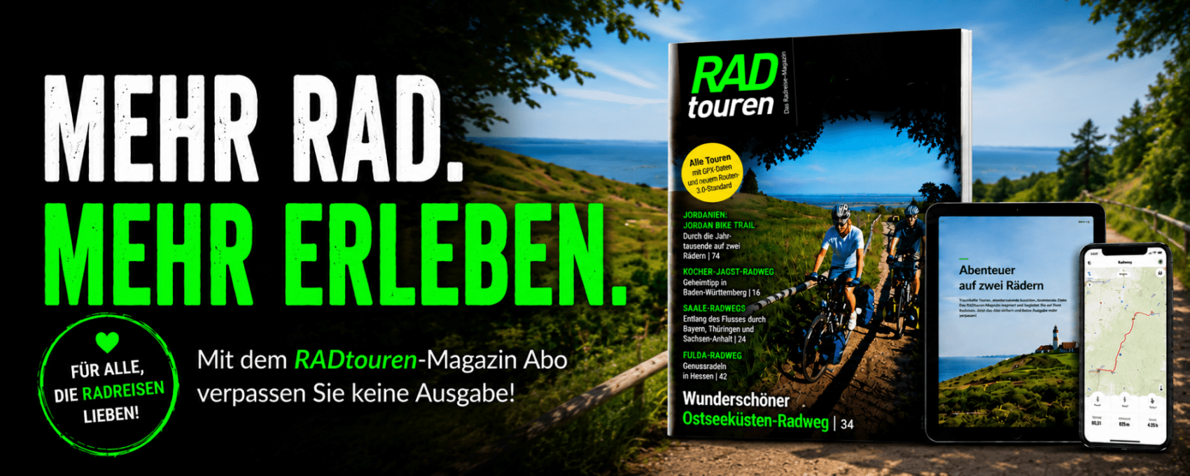 Header RADtouren Abo