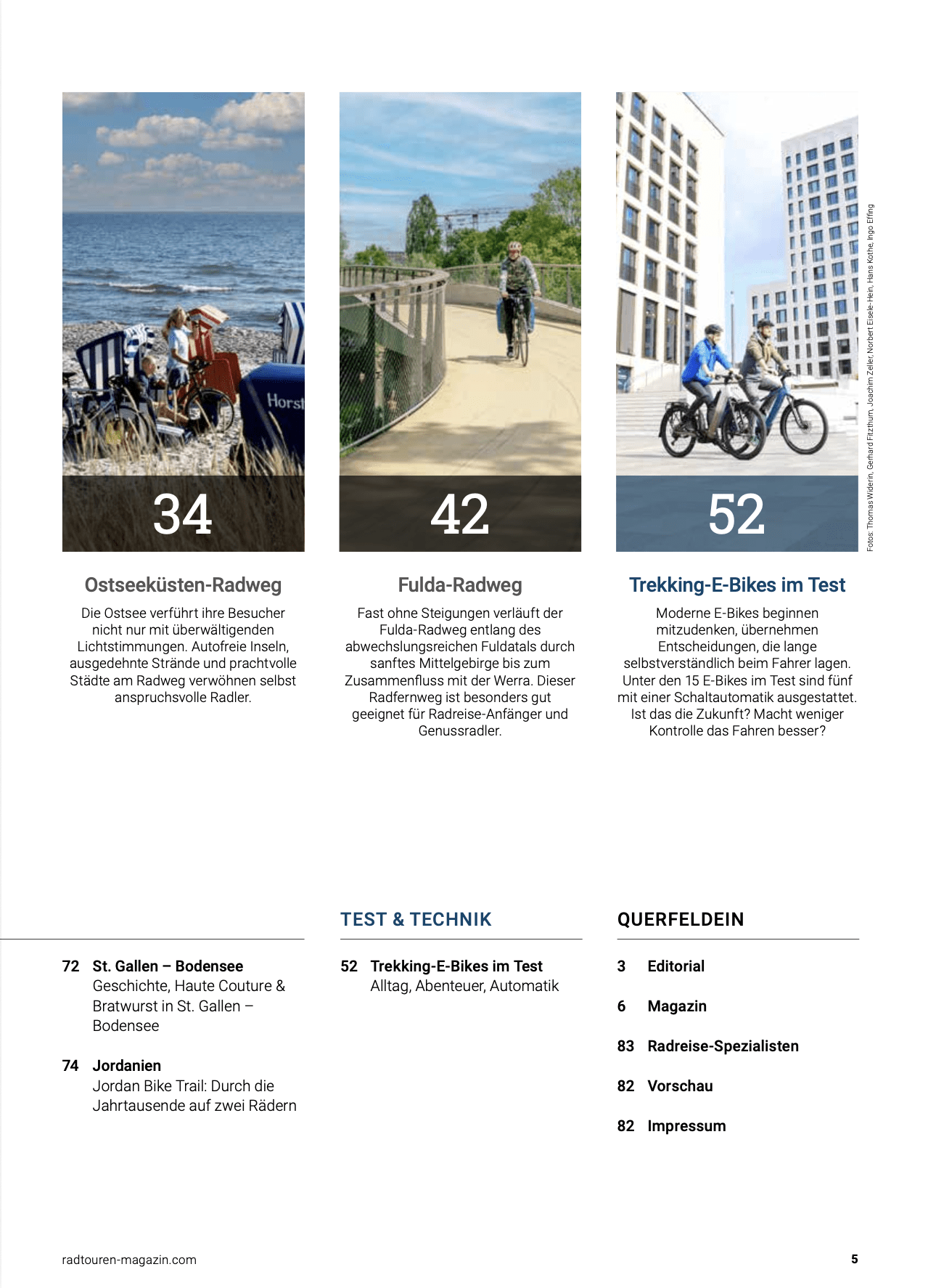 RADtouren Ausgabe 2.3/26 (ePaper) 3 RADtouren Ausgabe 2.3/26 (ePaper)